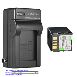 Kastar Battery Wall Charger for JVC BN-VF714 & JVC GR-D372 GR-D372U GR-D372US - Picture 1 of 11