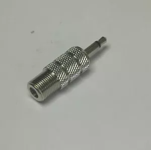 FC72 Antenna adapter F socket to 3.5 mm plug for world band portables small tv's - Picture 1 of 4