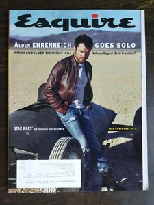 Esquire Magazine May 2018 - Alden Ehrenreich Star Wars  - Picture 1 of 1