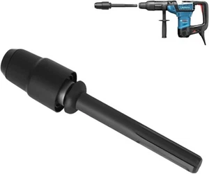 Adaptador sds max a sds plus, para taladro percutor giratorio a sds max (negro) - Imagen 1 de 12