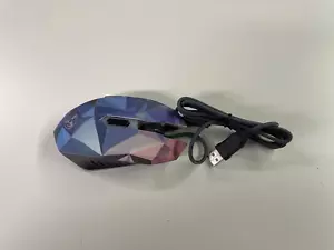 Gaming Mouse Braided Wired with Magnetic Loop 3600 DPI Windows 7/8/ Vista - Picture 1 of 4