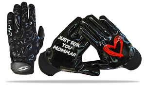 Just For You Momma Football Receiver Gloves Sticky Tacky Pro Grip Joker Jester - Picture 1 of 162