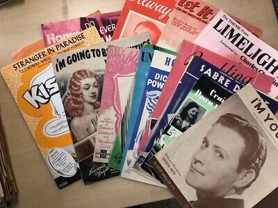 Vintage Sheet Music - Pick Your Own Bundle! Discount For Multiples! • 2.22€