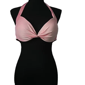 Catalina XL Twist Underwire Bikini Swim Top Pastel Orange Minimalist Beach Babe - Picture 1 of 5