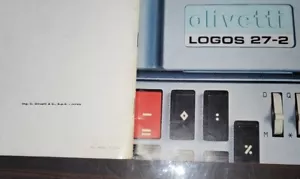 OLIVETTI BEDIENUNGSANLEITUNG LOGOS 27 **Papierkopie"" in A4 - Bild 1 von 2
