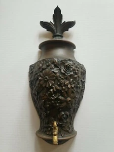 ANTIKER Kunststoff Wasserbrunnen Kunst Wandrelief Dart Industries USA 19" hoch - Bild 1 von 9