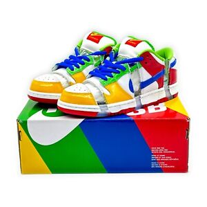 FD8777-100 Nike Dunk Low SB eBay Sandy Bodecker White Red Yellow (Men's)