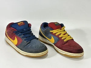 Nike SB Dunk Low Barcelona Catalonia Low Top ~ Men's Size 9.5 ~ DJ0606-400 - Picture 1 of 16