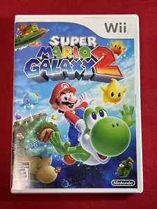 Super Mario Galaxy 2 (Nintendo Wii, 2010) completo en caja limpio y probado - Imagen 1 de 4