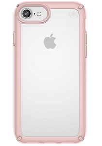 Speck Presidio Show Case for iPhone SE 2020 iPhone 7 iPhone 8 Clear Rose Gold - Picture 1 of 1