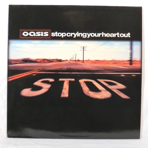 OASIS = Stop Crying Your Heart Out   2002 UK 12" Maxi  45 rpm  NM 2 sleeves - Picture 1 of 5