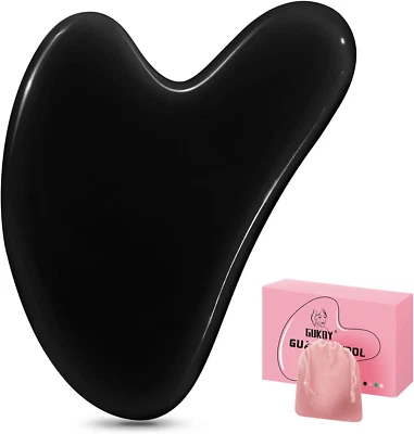 Gua Sha Steine Gesichts Jade Guasha Board Massage Tool Heart Shape Jade Für Gesi