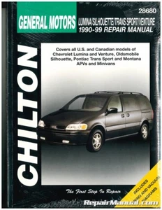 Chilton GM Lumina APV Silhouette Trans Sport Venture 1990-1999 Repair Manual ... - Picture 1 of 1