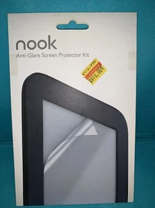 Barnes&Noble Anti-Glare Screen Protector Kit for Nook 2nd Ed 2pack 56H18301 #C1 - Picture 1 of 5