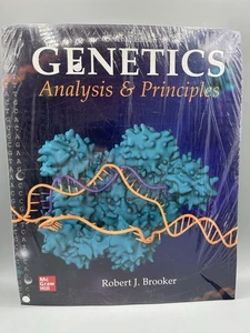 Genetics: Analysis & Principles - Loose Leaf, by Brooker Robert J. - New Sealed - Picture 1 of 2