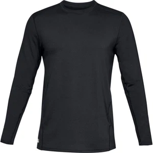 Under Armour 1316936 Men's Black UA ColdGear Reactor Crew Base Shirt, Small - Picture 1 of 3