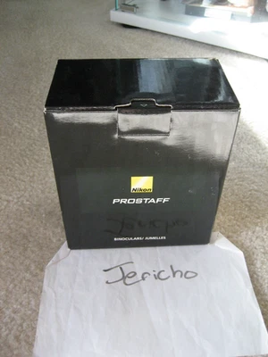 NIKON PROSTAFF P3 10x42 BINOCULARS  BLACK  AUTHENTIC With Case/covers Open Box - Image 1 of 2