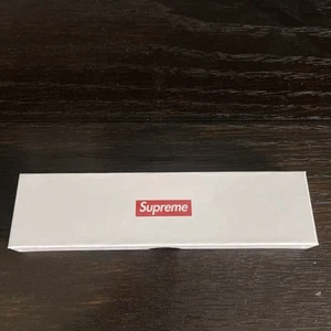 Supreme x CW&T CWT Pen Type C Green Titanium Metal Bookmark BRAND NEW SOLD OUT - Picture 1 of 3