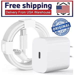 Original Schnell Ladegerät USB Typ C Wand Ladegerät für Samsung iPhone Android Handy - Bild 1 von 13