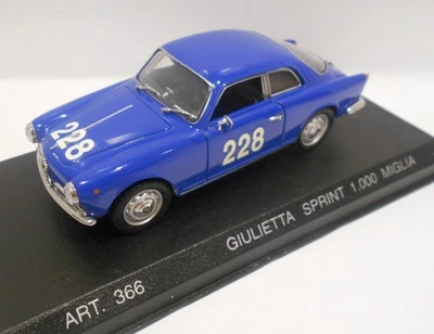 Detalle Corgi escala 1/43 - ART.366 ALFA ROMEO SPRINT 1960 1000 MIGLIA 49621 Foto 1 de 3