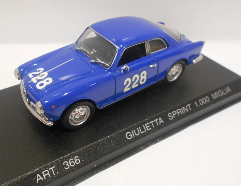Corgi Detail 1/43 Scale - ART.366 ALFA ROMEO SPRINT 1960 1000 MIGLIA 49621 - Image 1 of 3