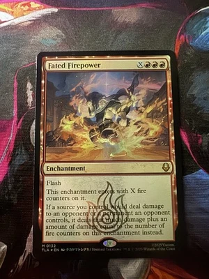 Fated Firepower Avatar: The Last Airbender Foil - Image 1 of 4