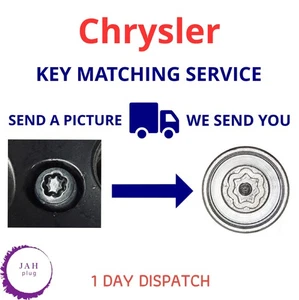 Clé De Boulon De Serrure De Service De Correspondance De Sécurité Pour Chrysler - Picture 1 of 9