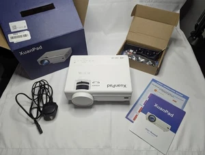 Mini Proyector Xuanpad, 2025 Actualizado 14000L Video Portátil Hogar Proyector, HD 1 - Imagen 1 de 14