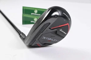 Left Hand Taylormade Stealth 2 #3 Hybrid / 19 Degree / Stiff Flex Fujikura - Picture 1 of 8
