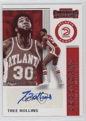 2019-20 Panini Contenders Legendary /199 Tree Rollins #LC-TRL Auto - Image 1 of 2