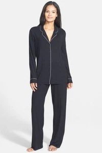 New Nordstrom Moonlight Eco Knit Pajama Size XXS BLACK . - Picture 1 of 5