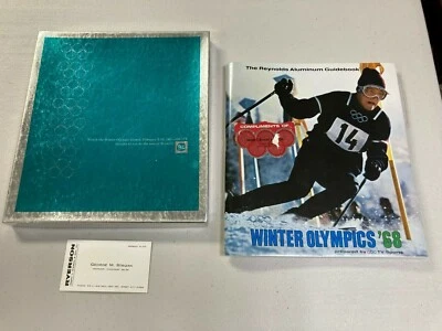 1968 Winter Olympics Guidebook ABC Sports Soft cover with Box Reynolds Aluminum - Image 1 of 4