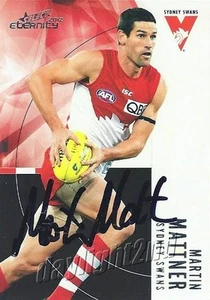 Signed 2012 SYDNEY SWANS AFL Premiers Card MARTIN MATTNER - Bild 1 von 1