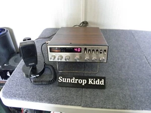JcPenny Model 6241 CB Radio Base Station 40 Channel w SSB and Microphone L@@K - Zdjęcie 1 z 10