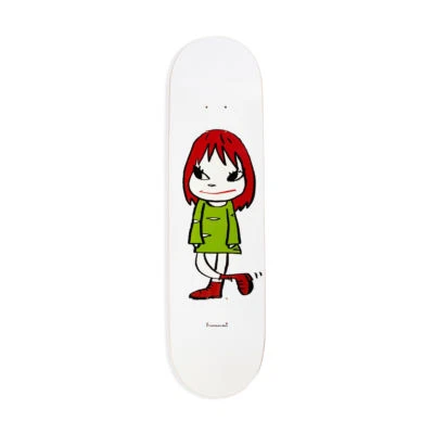 Yoshitomo Nara Welcome Girl Deck lindo monopatín coleccionable Foto 1 de 2