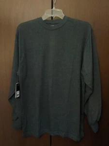 Galaxy by Harvic Herren Langarm Rundhalsausschnitt T-Shirt anthrazit, marineblau Größe M 2er-Packung - Bild 1 von 5