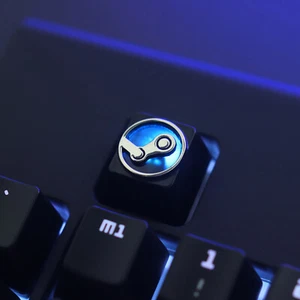 Aluminium Alloy Keycap Mechanical Keyboard For Steam Platform Game Accessories - Picture 1 of 3