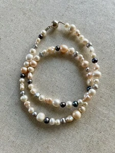 Süßwasserperlenkette - Bild 1 von 9