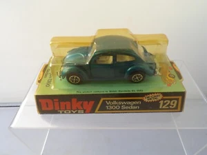DINKY 129  Volkswagen 1300 Sedan Beetle Car Blister Bubble Pack Unopened - Picture 1 of 9