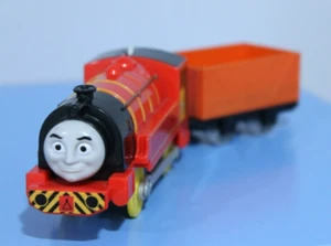 Thomas & seine Freunde Trackmaster motorisierter Victor mit orangem Güterwagen, 2013, funktioniert! - Bild 1 von 4