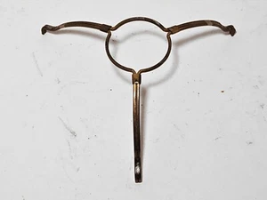Antikes Messing Öl Petroleum ? Lampenschirmhalter Ring 6-3/4" oder 7" Monteur #4 - Bild 1 von 12
