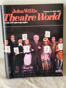 Theatre World Volume 42 1985-86 John Willis - Picture 1 of 3