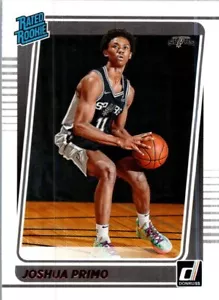 2021 Donruss #212 Joshua Primo Rated Rookies Signatures Holo Laser - Picture 1 of 2