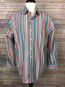 Camisa Polo Para Hombre de Ralph Lauren Curham Botón Delantero Manga Larga, Talla 17 34/35 - Imagen 1 de 4