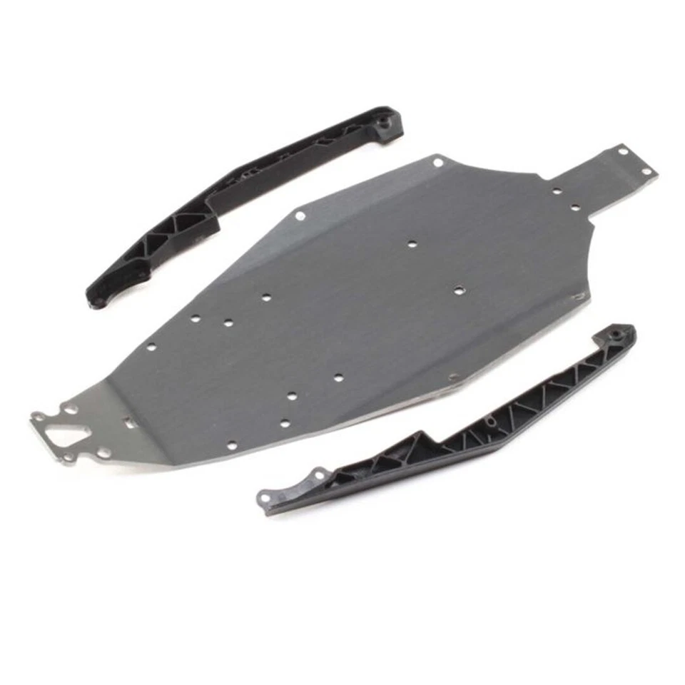 Losi LOS211019 Chassis & Mud Guards : Mini-T 2.0 - Image 1 of 1