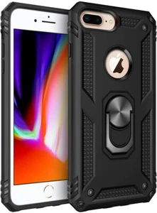 For Phone 7Plus & Phone 8Plus Case Kickstand Shockproof Ring Holder Hard Cover - Picture 1 of 21