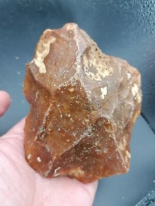 Paleolítico Inferior Francia Hacha de mano achelana Biface Homo Erectus Heidelbergensis - Imagen 1 de 19