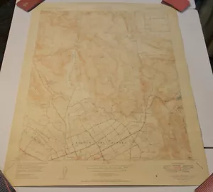 VALLEY CENTER Quadrangle CA USGS Topographic Map 1949 Vintage 27x22 - Picture 1 of 15