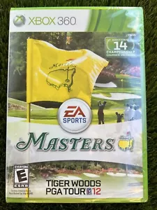 TIGER WOODS PGA TOUR 12 THE MASTERS (XBOX 360, 2011) Brand New SEALED!!! - Picture 1 of 5