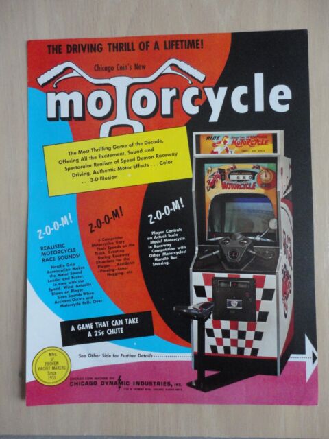 Mini Game Motor Cycle Antigo Anos 90, Jogo de Videogame Usado 70153233